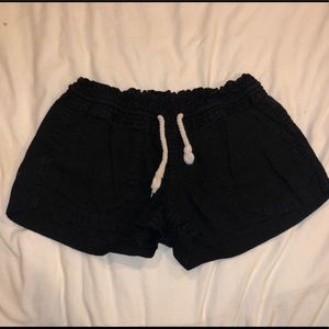 Black Beachy Roxy Shorts🖤